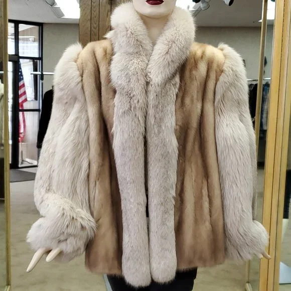 A.J. Ugent Furs | Jackets & Coats | Clearance Mink Fur Jacket With